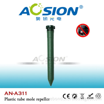 Waterproof Outdoor Sound Rodent Mole Repeller/ Gopher Trap With Battery